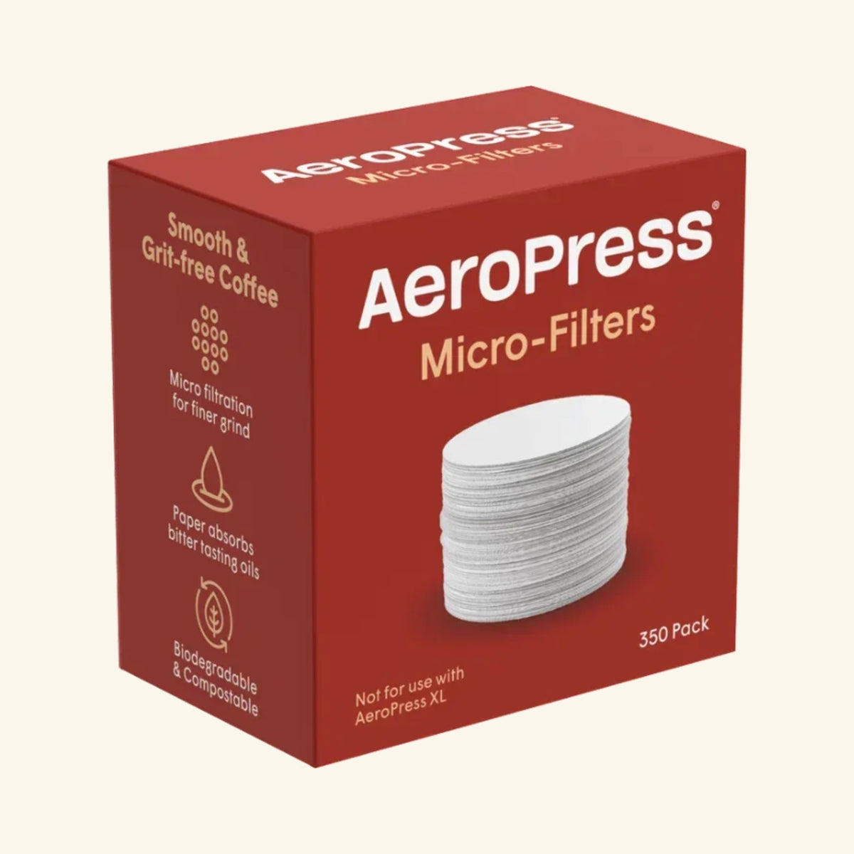 AeroPress Micro-Filters White